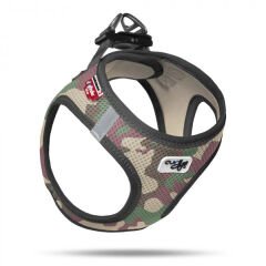 Curli Vest Air-Mesh Köpek Göğüs Tasması Kamuflaj Small 40-45 Cm
