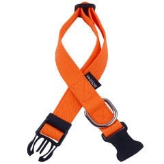 Actirex Neon Ayarlı Köpek Göğüs Tasması Turuncu Small 1.5x35-50 Cm