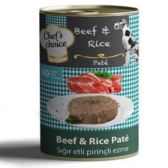 Chefs Choice Kıyılmış Dana Etli Yetişkin Köpek Konservesi 400 Gr