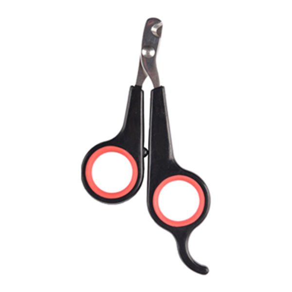 Flamingo Kedi Tırnak Makası Kırmızı/Siyah