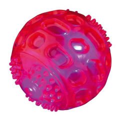 Trixie Flashing Işıklı Termoplastik Kauçuk Top Köpek Oyuncağı 7.5 Cm