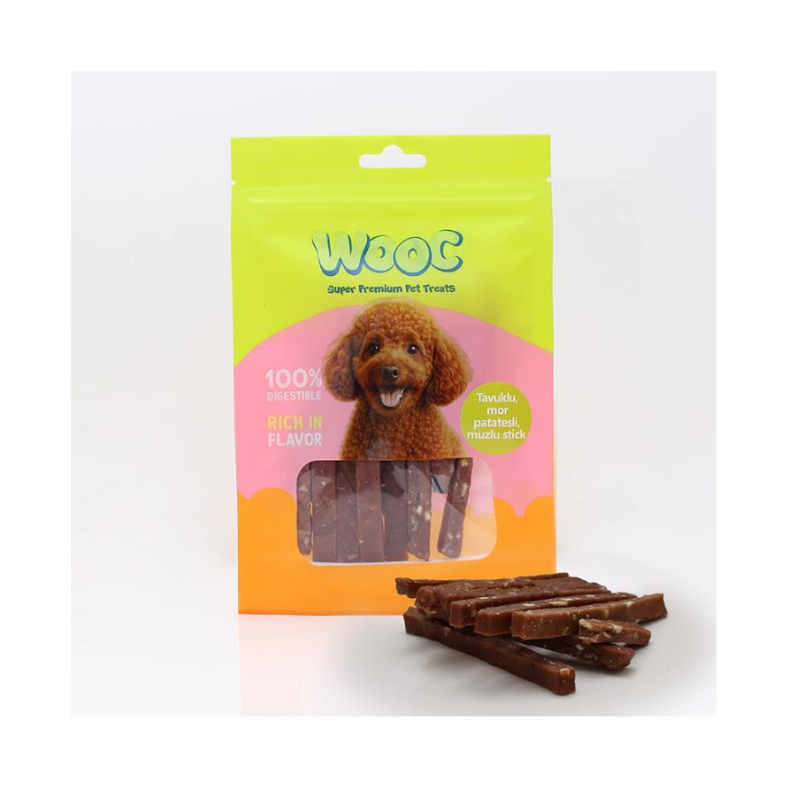 Wooc Tavuklu Mor Patatesli Muzlu Köpek Ödülü 75 Gr