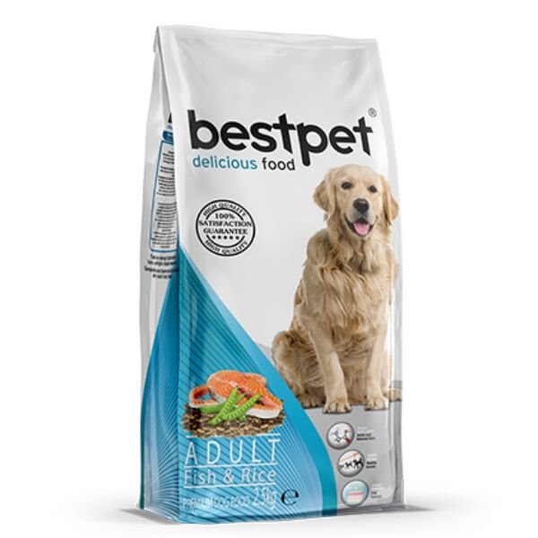 Bestpet Balık ve Pirinçli Yetişkin Köpek Maması 2.5 Kg