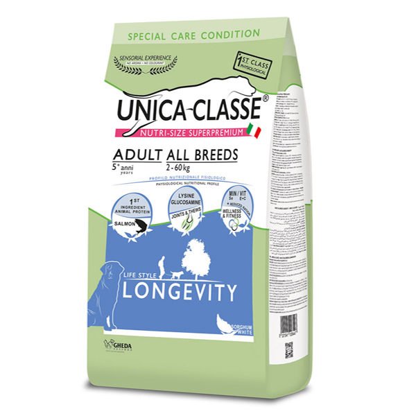 Unica Classe Adult Longevity Somonlu Yetişkin Köpek Maması 3 Kg
