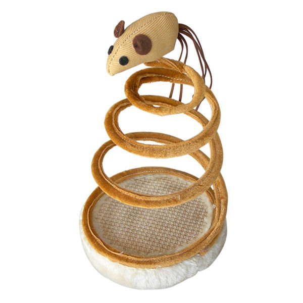 Eastland Yaylı Peluş Fare Kedi Oyuncağı 14x24 Cm
