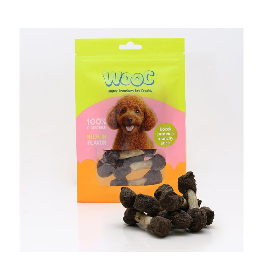 Wooc Böcek Proteinli Munchy Köpek Ödülü 75 Gr