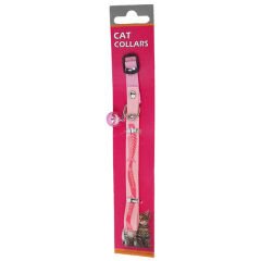 Eastland Balık Desenli Kedi Boyun Tasması Pembe 13 Mm 31 Cm