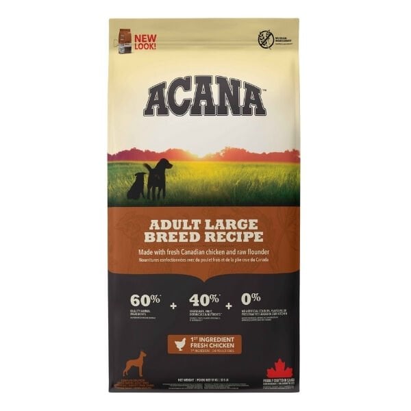 Acana Adult Large Tahılsız Tavuklu ve Balıklı Yetişkin Köpek Maması 17 Kg