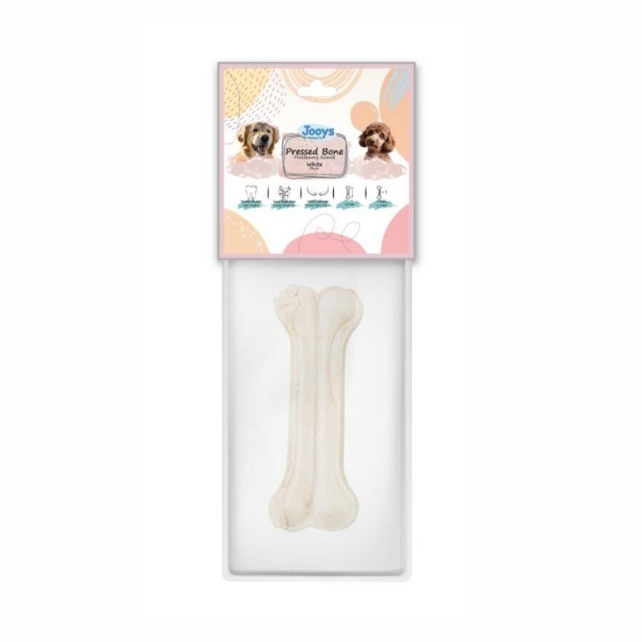 Jooys Beyaz Pres Köpek Ödül Kemiği 15 cm