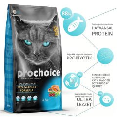Pro Choice Pro 34 Salmon&Rice Somonlu Yetişkin Kedi Maması 15 Kg