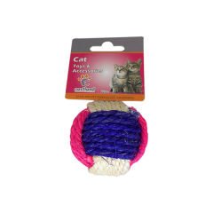 Eastland Sisal Top Kedi Tırmalama Oyuncağı Mavi 6.5 Cm