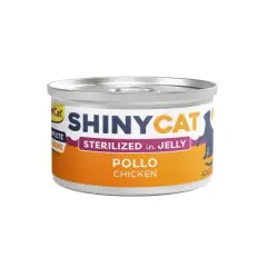 Gimcat Shinycat Jöle İçinde Tavuklu Kısırlaştırılmış Konserve Kedi Maması 1 Adet 70 Gr