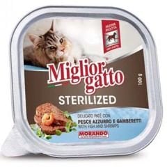 Miglior Gatto Okaynus Balık Ve Karidesli Kısırlaştırılmış Yetişkin Kedi Konservesi 100 Gr