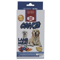 Pawmax Kuzu Etli Ve Yaban Mersinli Büyük Ve Orta Irk Köpek Ödül Kurabiyesi 120 Gr