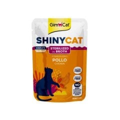 Gimcat Shinycat Sos İçinde Tavuklu Pouch Kısırlaştırılmış Konserve Kedi Maması 70 Gr
