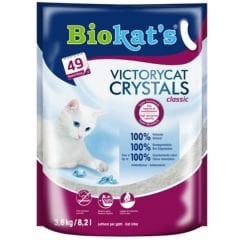 Biokats Victorycat Classic Süper Emici Silica Jel Kedi Kumu 3.6 Kg 8.2 Lt