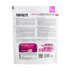 Tofucat Mother&Babycat Tavuklu Anne ve Yavru Kedi Maması 1.5 Kg
