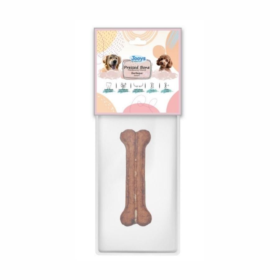 Jooys Barbekü Soslu Pres Köpek Ödül Kemiği 27 cm