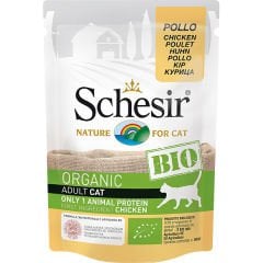 Schesir Bio Range Organik Tavuklu Kedi Konservesi 85 Gr