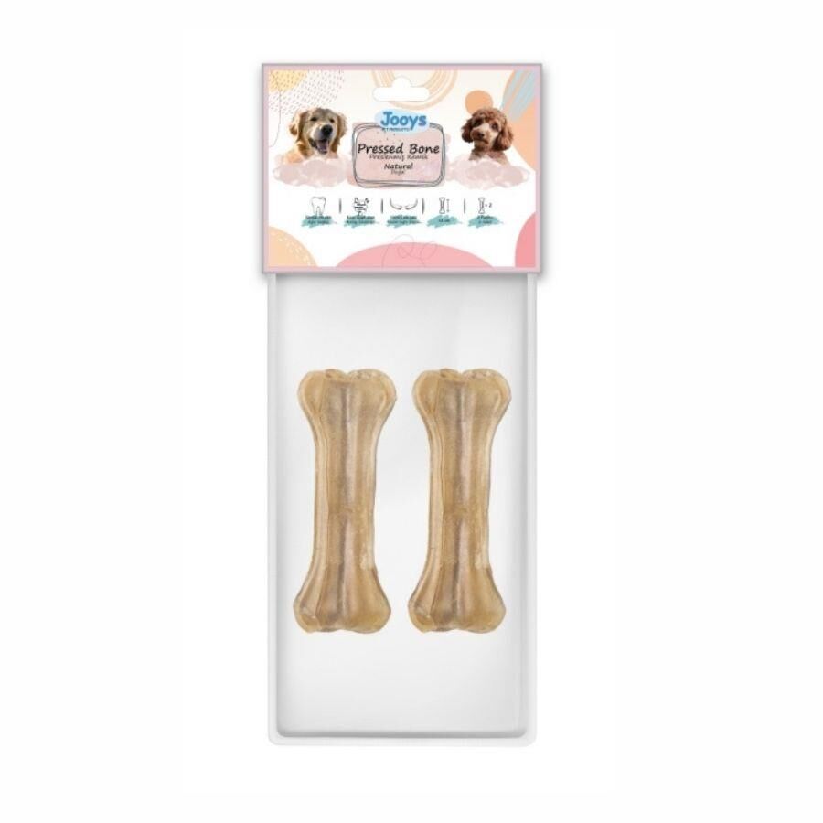 Jooys Naturel Pres Köpek Ödül Kemiği 12 cm 2'li
