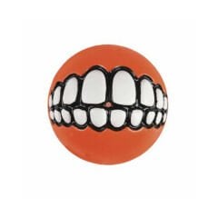 Rogz Toyz Grinz Ödül Hazneli Köpek Oyun Topu Turuncu Medium 6.4 Cm