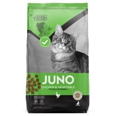 Juno Tavuklu ve Sebzeli Yetişkin Kedi Maması 15 Kg