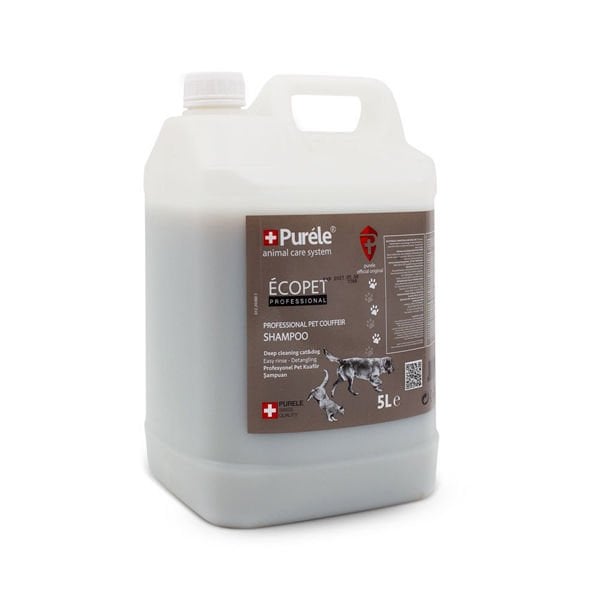 Purele Ecco Pet Care Kremli Kedi ve Köpek Şampuanı 5 Lt