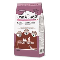 Unica Classe Adult Sterilised Hairball Tüy Yumağı Önleyici Kuzu Etli Kısırlaştırılmış Yetişkin Kedi Maması 1.5 Kg