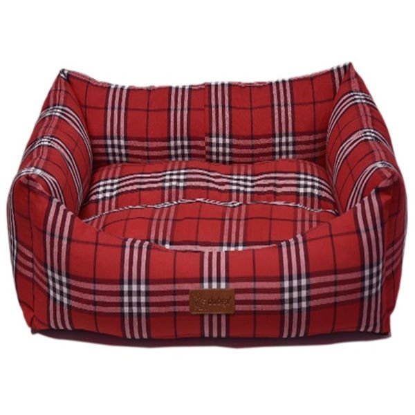 Dubex Danish Yatak Kırmızı Kareli Small 50x38x19h cm
