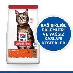 Hill's SCIENCE PLAN Yetişkin Kuzulu Kedi Maması 3 kg