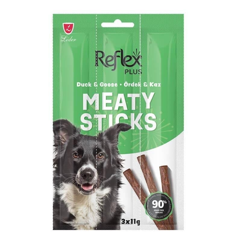 Reflex Ördek ve Kaz Etli Köpek Ödül Çubuğu 11 Gr 3 Adet