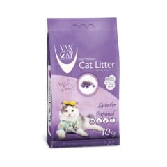 Vancat Kalın Taneli Lavanta Kokulu Kedi Kumu 10 Kg