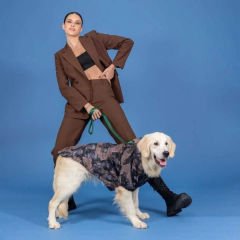 Lindo Dogs Ghost Kapüşonlu Su Geçirmez Köpek Yağmurluğu Beden 0