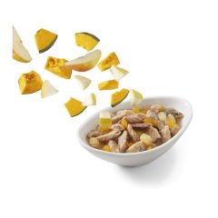 Schesir Salad Deniz Balıklı Balkabağı ve Armutlu Yetişkin Konserve Kedi Maması 85 Gr