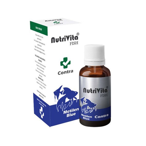 NutriVita Fish Contra Balıklar İçin Metilen Blue 30 Ml
