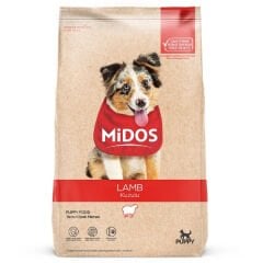 Midos Kuzu Etli ve Pirinçli Yavru Köpek Maması 15 Kg