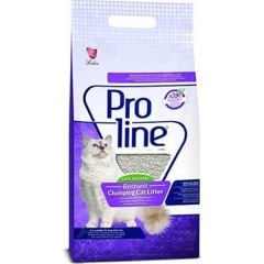 Proline Lavanta Kokulu Topaklanan Bentonit Kedi Kumu 5 Lt
