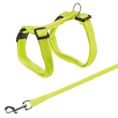 Trixie Kedi Göğüs Tasma Seti Siyah 10 Mm 22-42 Cm