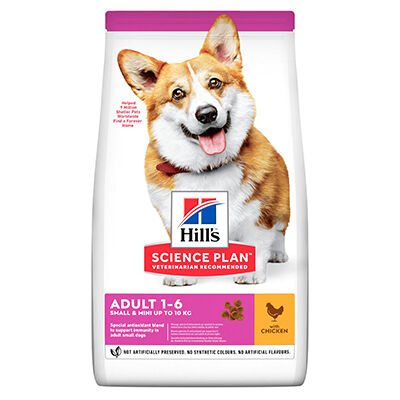 Hills Adult Small & Miniature Tavuklu Küçük Irk Köpek Maması 1,5 Kg
