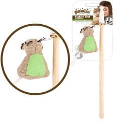 Pawise Nature First Oltası Fareli Kedi Oyuncağı 35.5 Cm