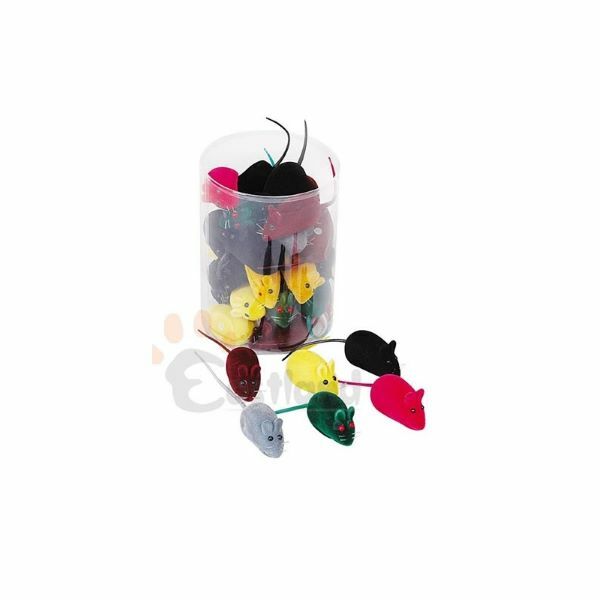 Eastland Fare Sesli Tüylü Kedi Oyuncağı 36 Adet 6 Cm