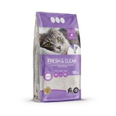 Fresh Clean İnce Taneli Lavantalı Süper Topaklanan Doğal Kedi Kumu 10 Lt