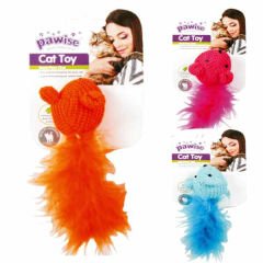 Pawise Kumaş Fare Kedi Oyuncağı Renkli