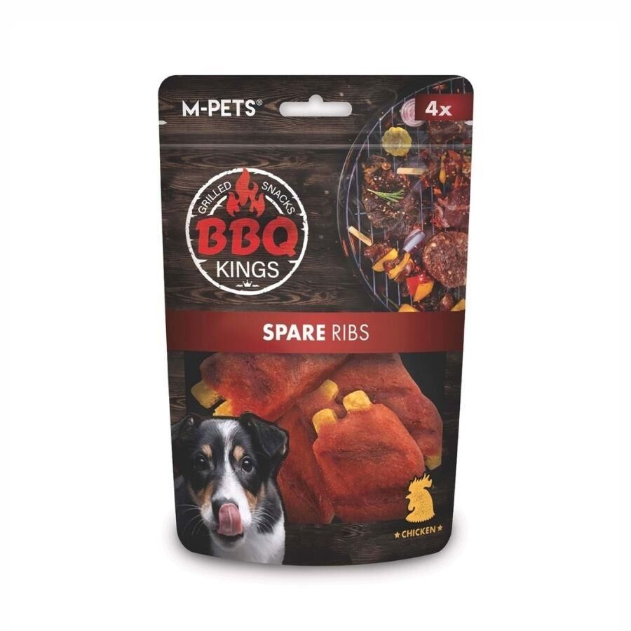 M-Pets BBQ Kings Spare Ribs Tavuklu Köpek Ödül Maması 85 gr