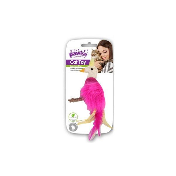 Pawise Oltası Flamingo Kedi Oyuncağı Pembe