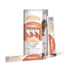 M-Pets Creamy Kitten Tavuklu ve Tuna Balıklı Yavru Kedi Ödülü 4x15 Gr