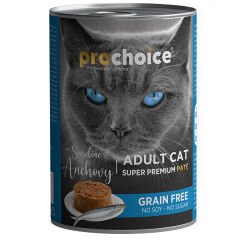 Pro Choice Adult Sardunya ve Hamsili Yetişkin Kedi Konservesi 400 Gr