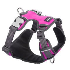 Red Dingo Konfor Pembe Polarlı Köpek Göğüs Tasması 25 Mm