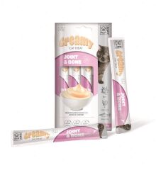 M-Pets Creamy Joint Bone Tavuklu Sığırlı ve Somonlu Kedi Ödülü 4x15 Gr
