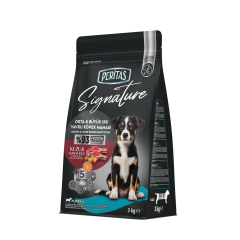 Signature Kuzulu Orta ve Büyük Irk Yavru Köpek Maması 3 Kg